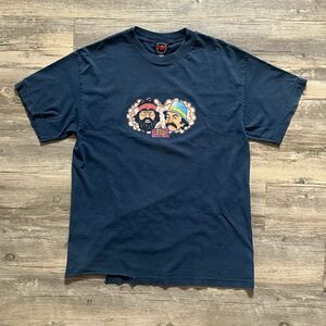 Vintage 90s Flip Skateboard X Cheech & Chong T-Shirt Size Large